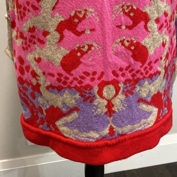 Kooi Knitwear Knit Jacket Wool colorful - Picture 6 of 16